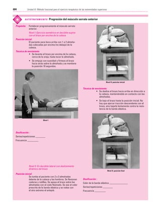Ejercicio terapeutico recuperacion funcional