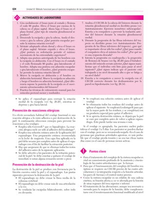 Ejercicio terapeutico recuperacion funcional