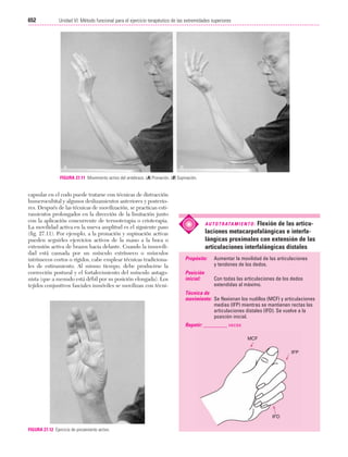 Ejercicio terapeutico recuperacion funcional