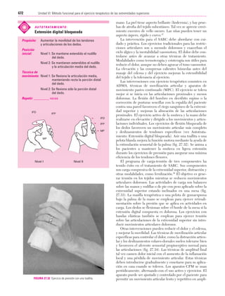 Ejercicio terapeutico recuperacion funcional