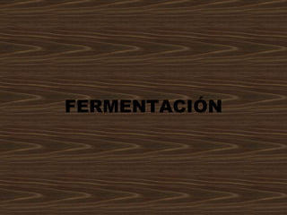 FERMENTACIÓN 