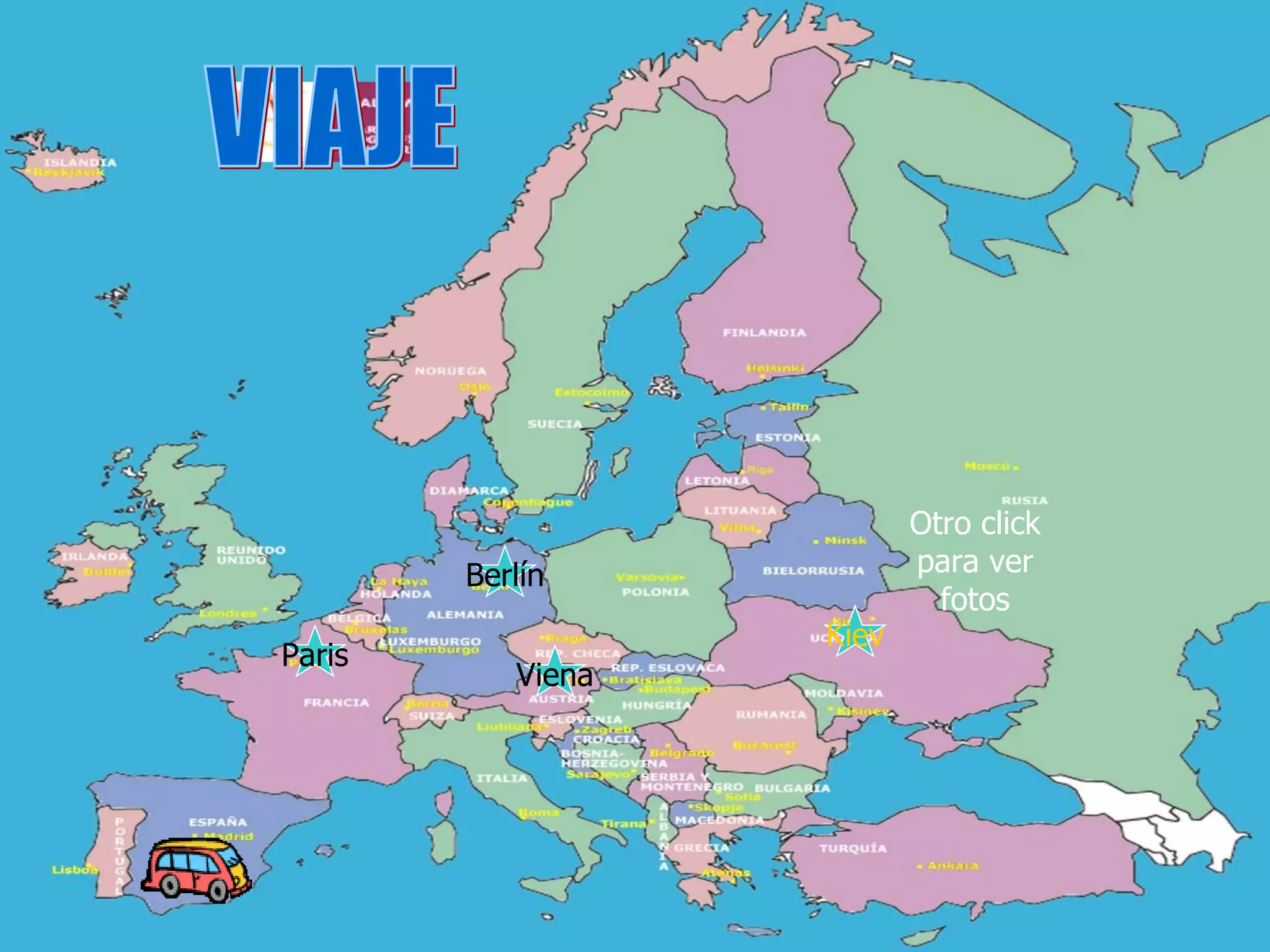 Paris Berlín Viena Kiev VIAJE Otro click para ver fotos