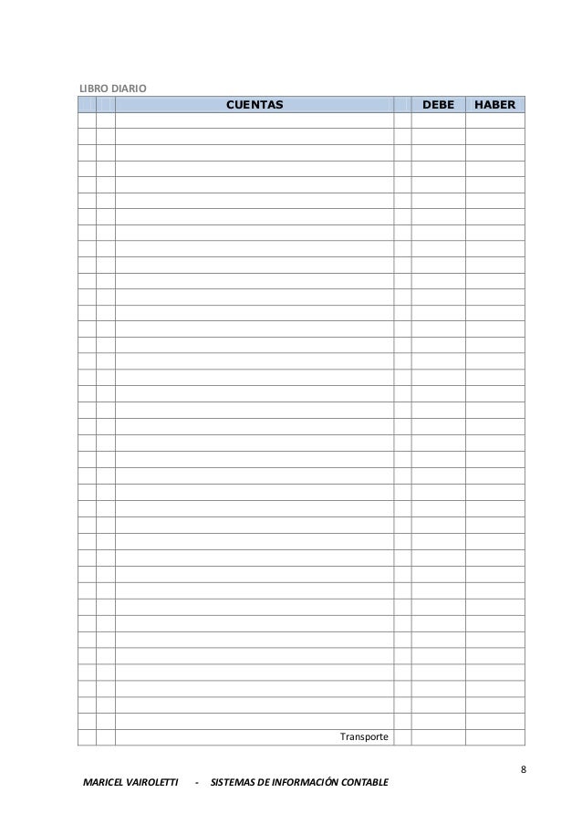 Ejercitacion de contabilidad SIC