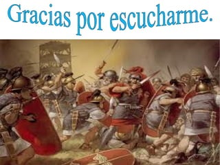 Gracias por escucharme. 