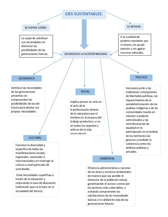 Ejes de sustentabilidad