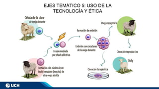 EJES TEMÁTICO 5: USO DE LA
TECNOLOGÍA Y ÉTICA
 