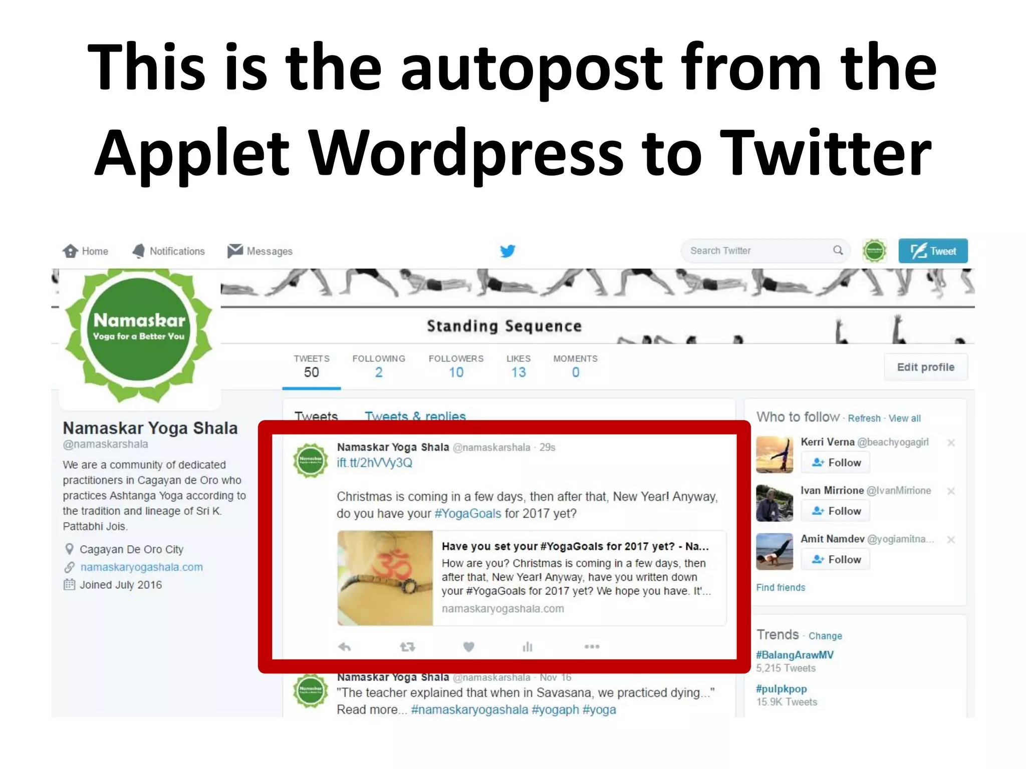 This is the autopost from the
Applet Wordpress to Twitter
 