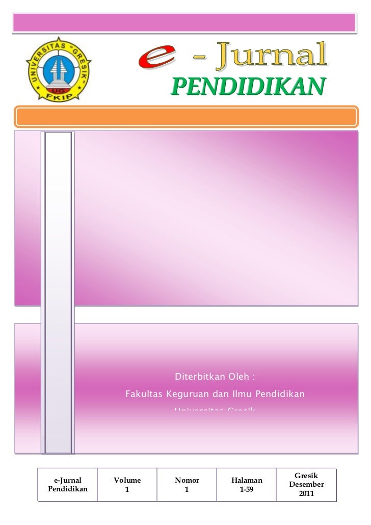E jurnal pendidian