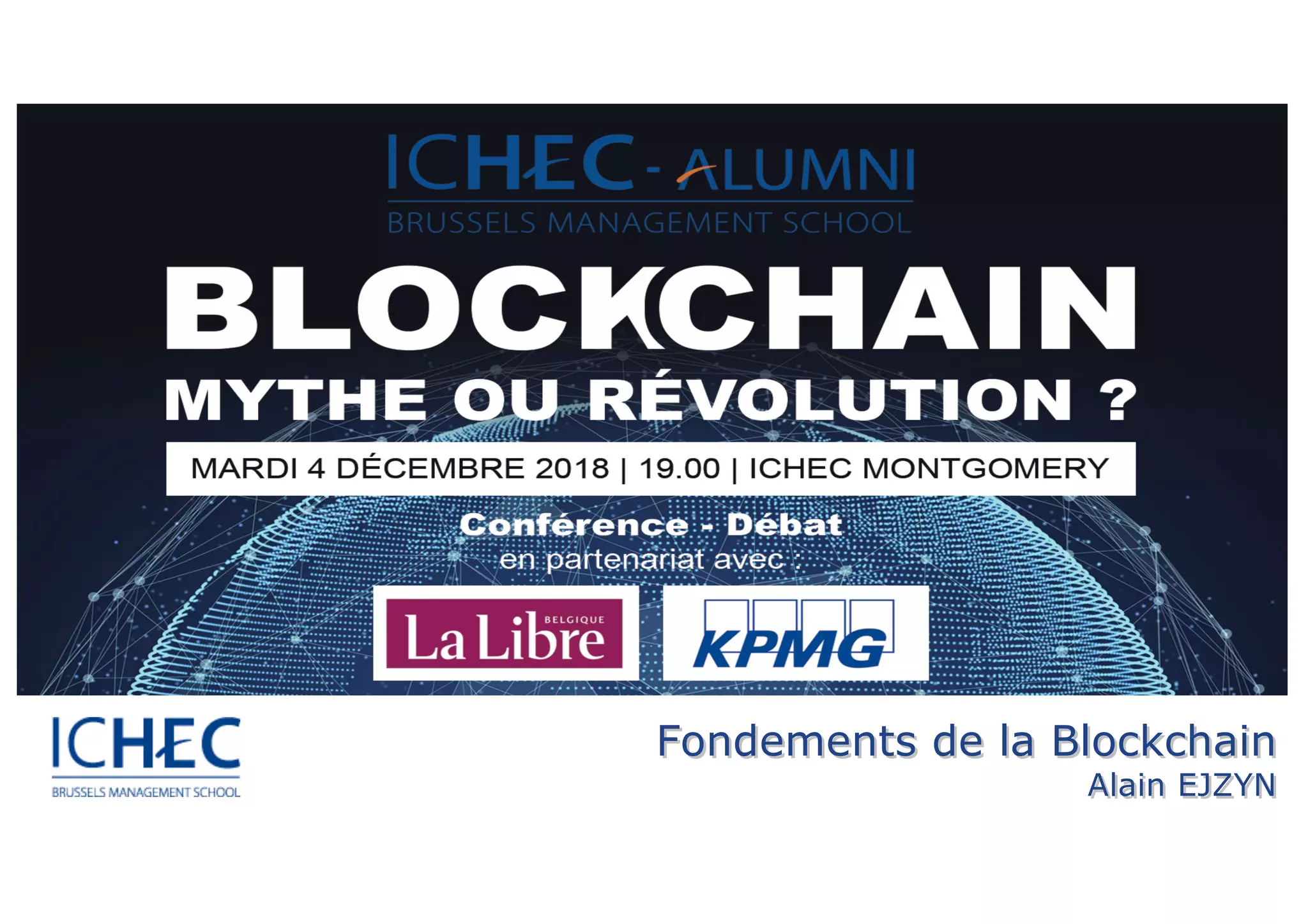 Les grands principes de la Blockchain | PDF
