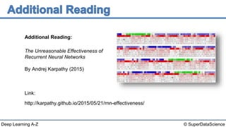 Deep Learning A-Z™: Recurrent Neural Networks (RNN) - Module 3 | PPTX