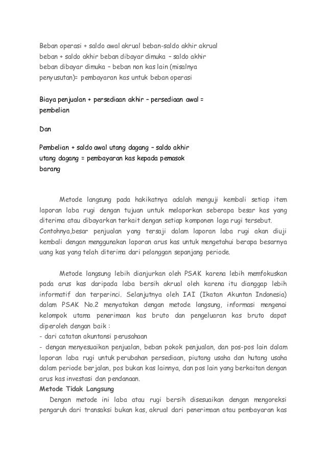 Makalah Cash dan Flow