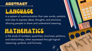 MATHEMATICAL LANGUAGE, SYMBOLS, SYNTAX AND RULES OF MATH.pdf