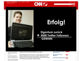 Share with me @ripanti #isarcamp # mww13 #sharing 23
Erfolg!
Eigentum zurück
5000 Twitter Followers
GEWINN
+
 