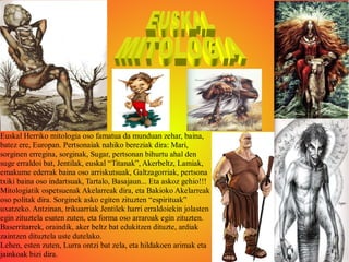EUSKAL  MITOLOGIA 