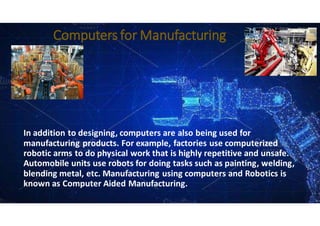 Computer Application Powerpoint presentation by Ekansh