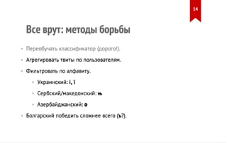 Иван Комаров — Твиттер в поиске Яндекса
