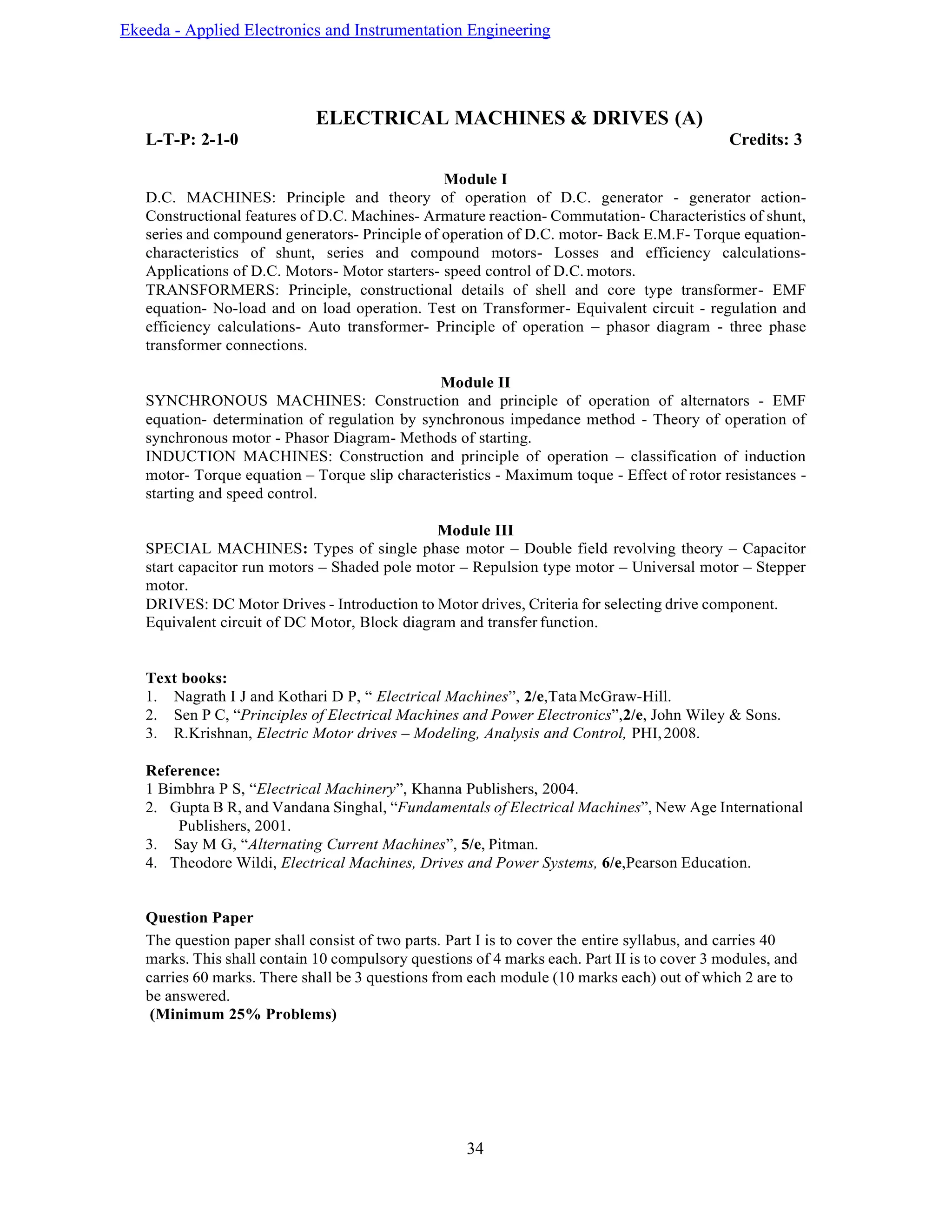 Ekeeda - Applied Electronics and Instrumentation Engineering | PDF