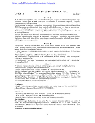 Ekeeda - Applied Electronics and Instrumentation Engineering | PDF