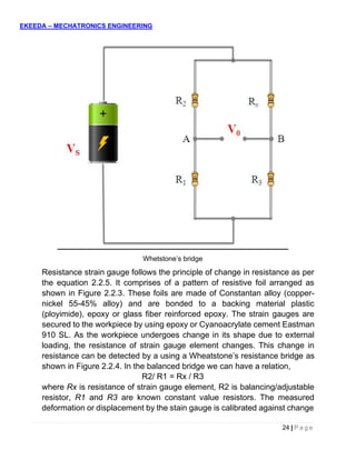 Ekeeda - Mechatronics Engineering - Introduction to Mechatronics | PDF