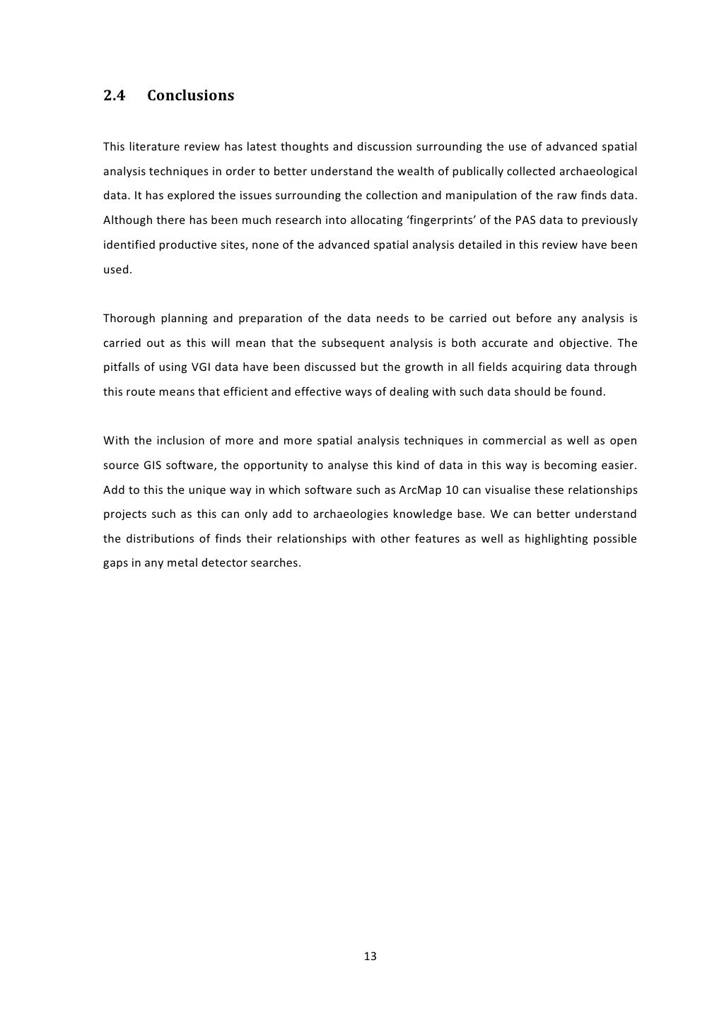 Msc thesis in gis and remote sensing image