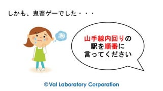 駅すぱあとの山手線ゲーム