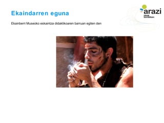 Hondakinen kanpaina eta Eskolako Agenda 21eko irudiak




Jolastuz ikasteko
haurrentzat
jarduera
ezberdinak
antolatzen ditugu
Hondakinen kanpaina (Urola Kosta)
Eduki teorikoak modu ludikoan
lantzen dira, zabortegirako bidean
egiten den jokoarekin.

Eskolako Agenda 21 (Gipuzkoa osoan)
Adin guztietako ikasleek modu
aktiboan parte hartzen dute
 