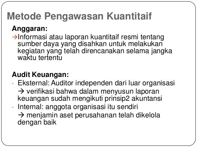 EKMA 4116 - Modul 6 Pengawasan