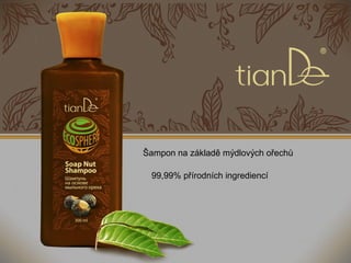 Šampon na základě mýdlových ořechů
99,99% přírodních ingrediencí
 