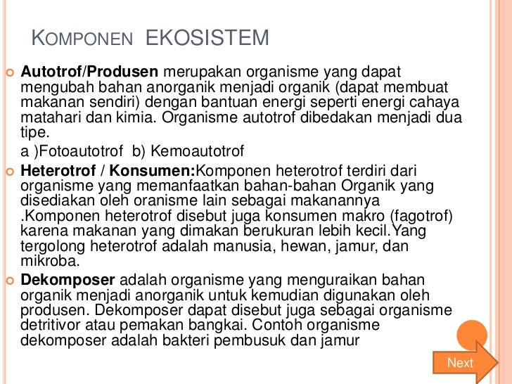 Ekologi