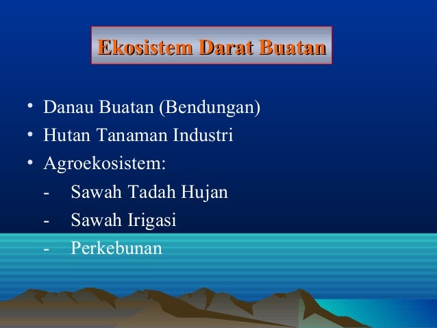Biologi SMA - Ekologi