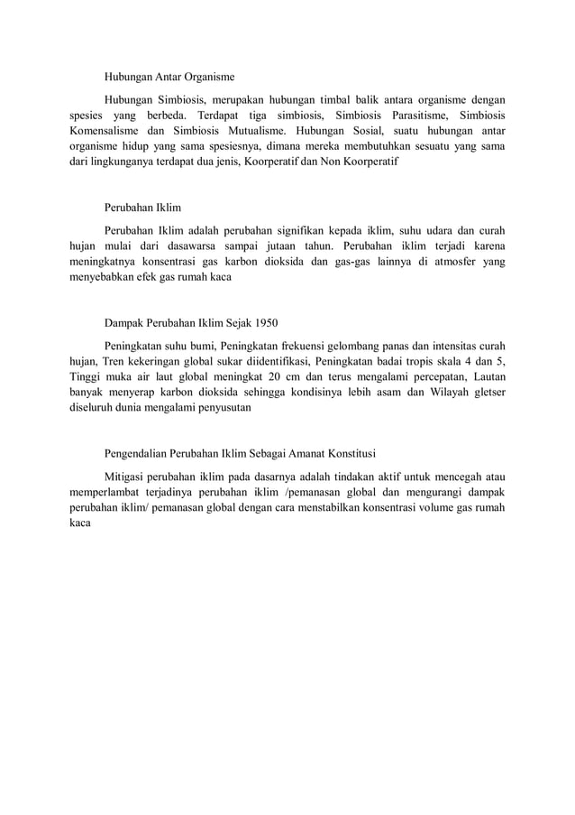 Perubahan iklim di Sumatera Utara