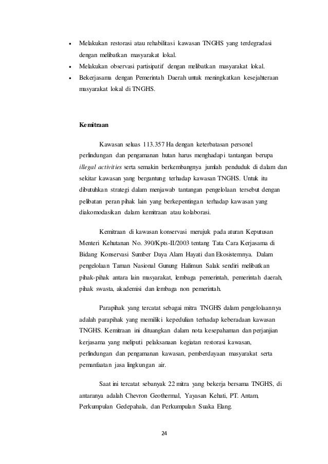 Teks Hasil Observasi Taman Nasional Belajar