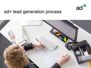ad× lead generation process
 