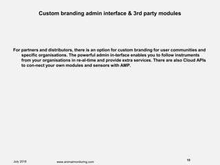 Custom branding admin interface & 3rd party modules
For partners and distributors, there is an option for custom branding ...
