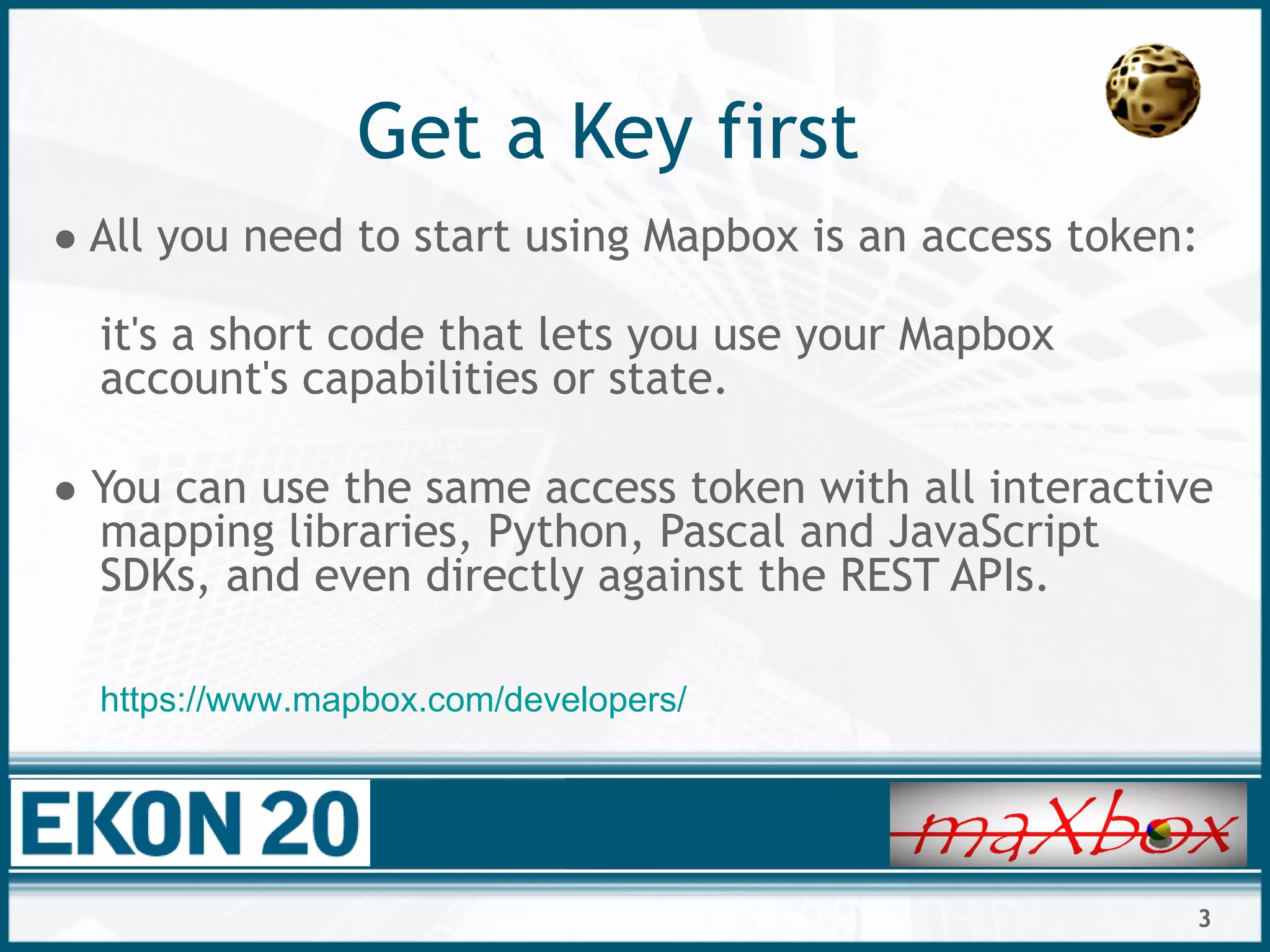 GEO mapbox geo_api_develop2 Intro | PPT