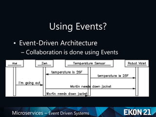 Ekon21 Microservices - Event Driven Design | PDF