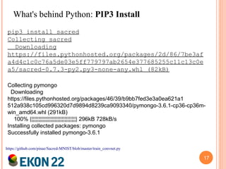 EKON22 Introduction to Machinelearning | PPT