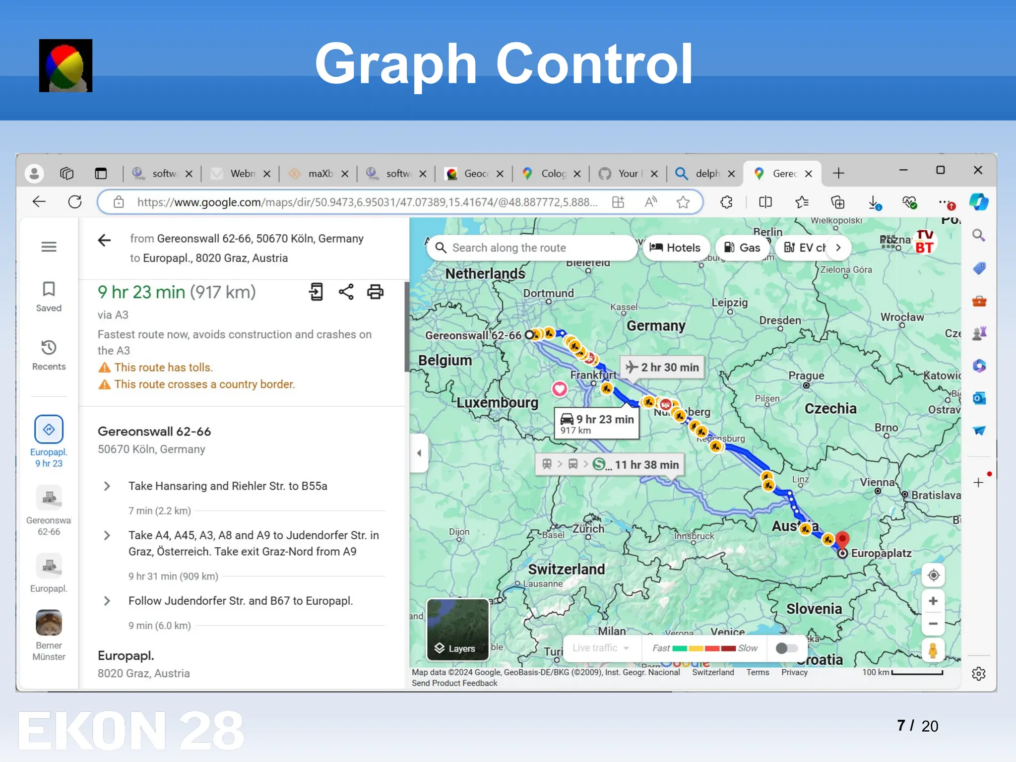 7 / 20
Graph Control
 
