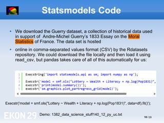 (pdf) statsmodels: econometric and statistical... EKON29_Statistic_Packages_Overview_21signed.pdf