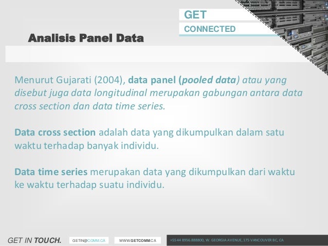 Pembahasan Jurnal Ekonometrika