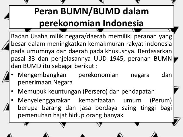 Ekonomi Bumn Bumd Dan Bums Kelas X Ekonomi Bumn Bumd Dan Bums Kelas X