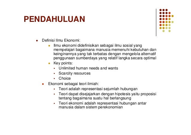 Ekonomi Produksi Pertanian