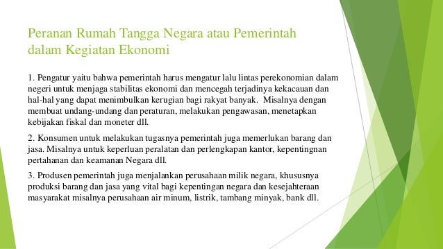 SIstem Ekonomi 3 Sektor