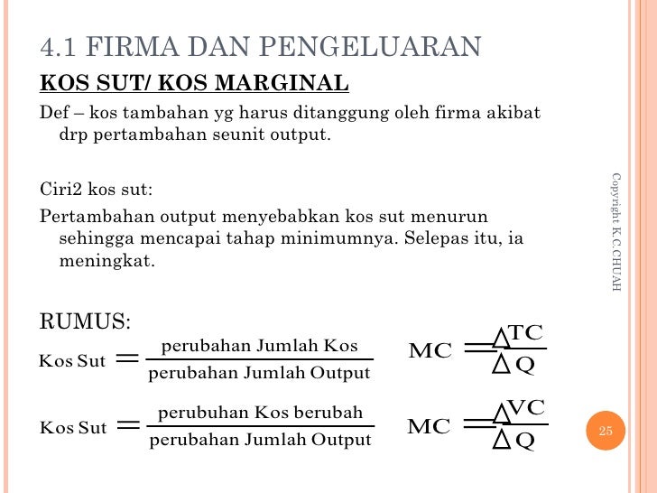 Ekonomi Asas Tingkatan 4 Unit 4 Firma Sebagai Pengeluar