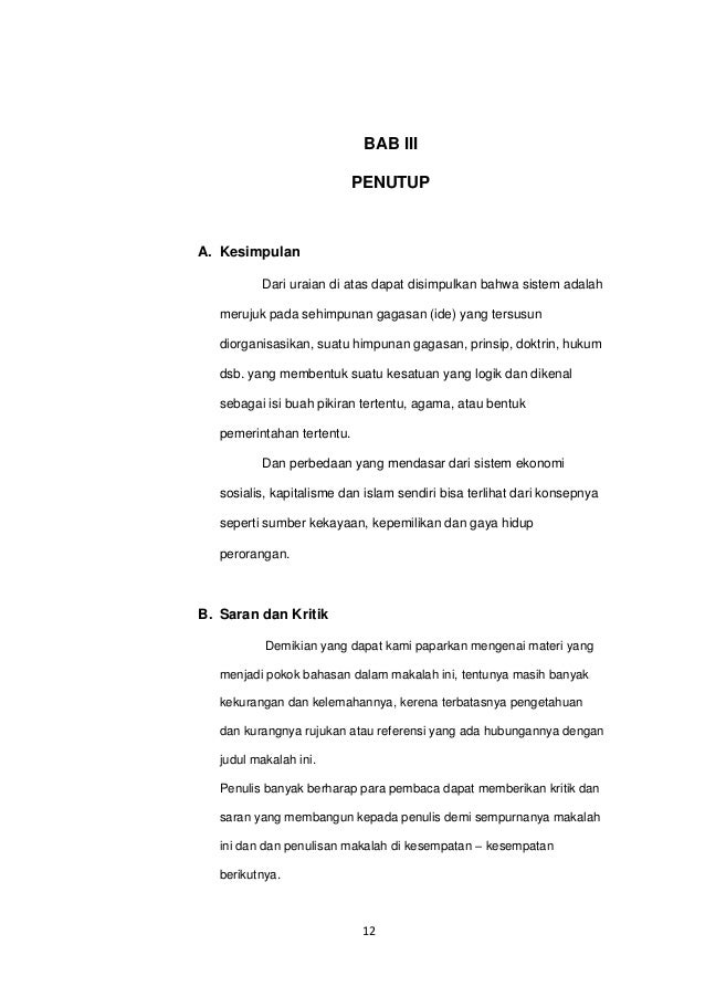 Ekonomi kapitalis sosialis islam Ekonomi kapitalis sosialis islam