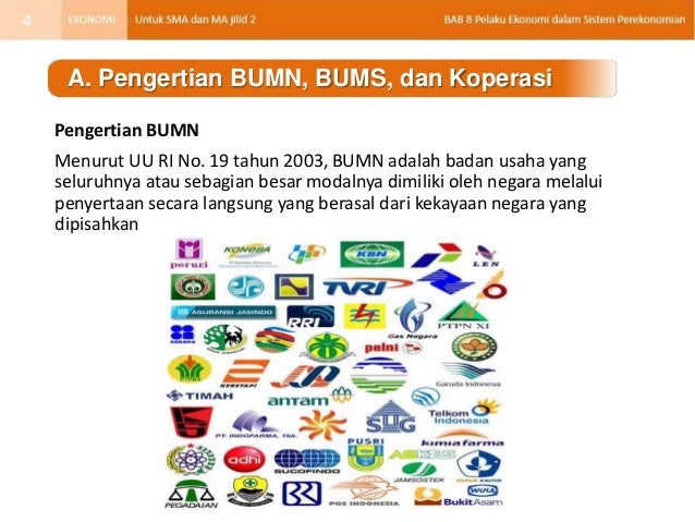 Bab 08 Pelaku Ekonomi dalam sistem perekonomian (Kls XI)