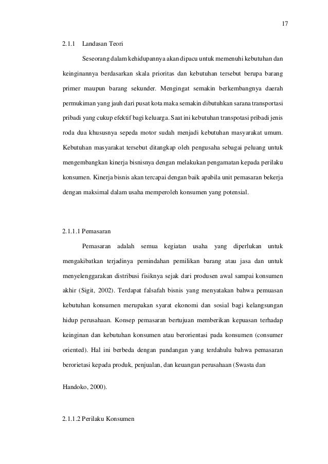 Contoh Skripsi: Ekonomi managemen