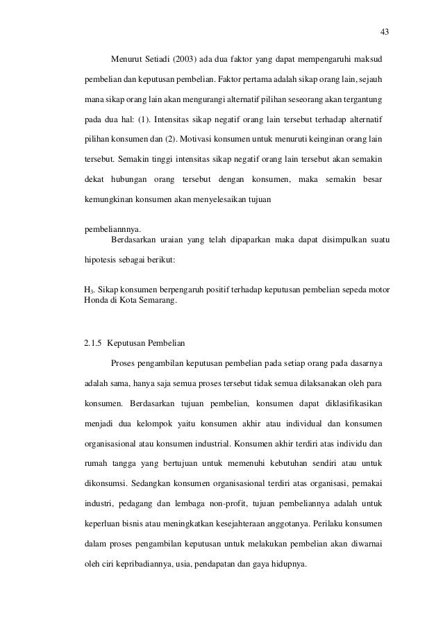 Contoh Skripsi: Ekonomi managemen