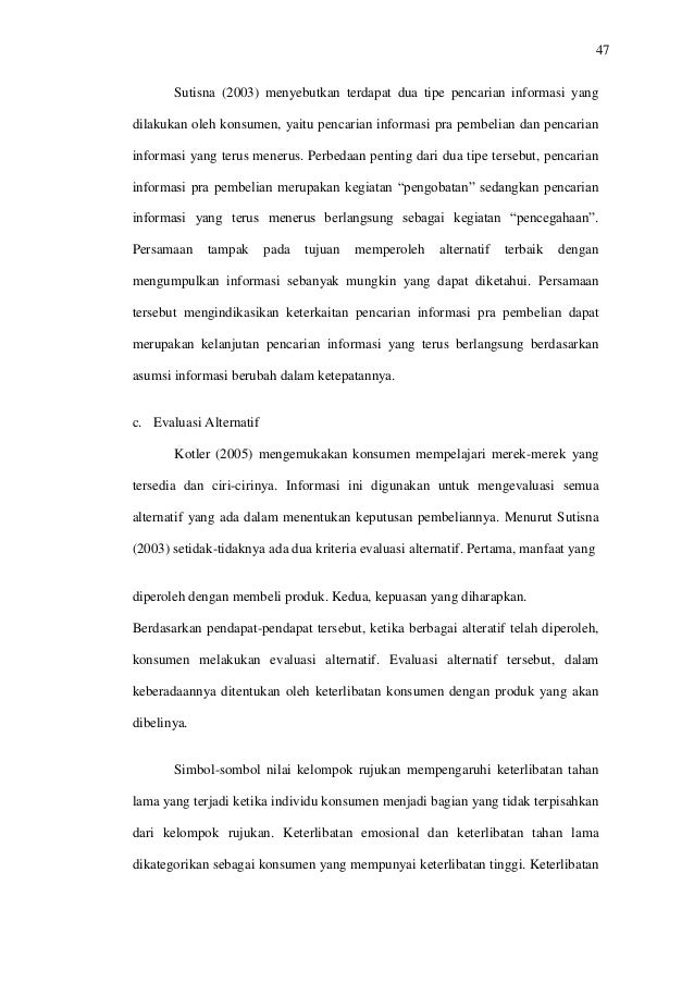 Contoh Skripsi: Ekonomi managemen