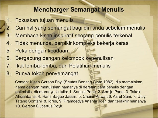Ekonomi menulis